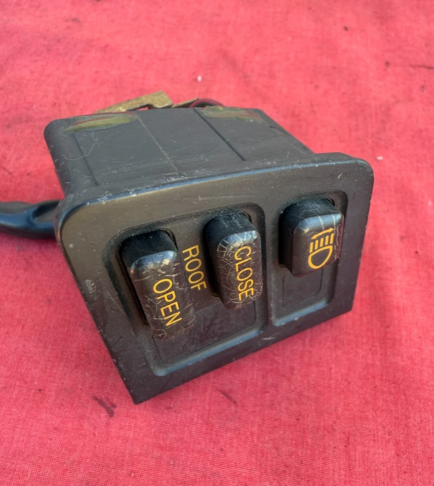 Farol pop-up fabricante de equipamento original e painel de interruptor de teto para 1983-1987 Honda Prelude (2ª geração) - Imagem 2 de 4