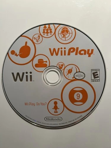 Nintendo Wii Play Nintendo Wii Sports Multiplayer E-Everyone NTSC (Disk Only)