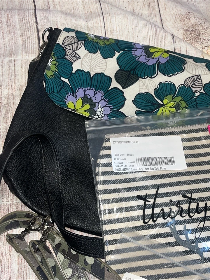 Тридцать один студийный черный корпус через плечо и камуфляжный клапан комплект рога кантри - Изображение 2 из 4