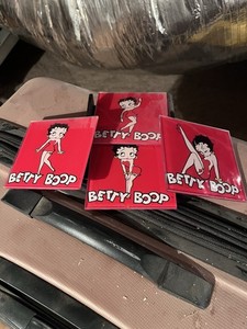 Betty Boop Collectible Animation Fridge Magnets Set of 5 Red Black White