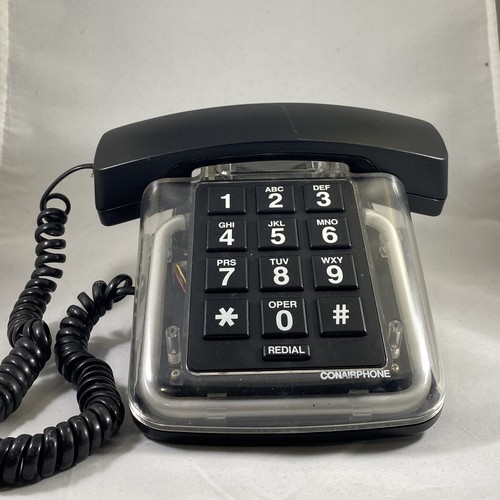 Vintage Conairphone Neon phone. #sw-550. Brilliant blue neon. See video! - Picture 2 of 4