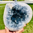12.14LB Natural blue crystal cave quartz crystal cave mineral specimen — photo 5