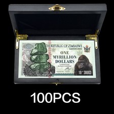 100pcs/box Zimbabwe 1 Myrillion Dollar Banknote | Sammler Geldschein Gedenknote