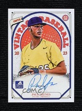2023 Onyx Vintage Blue Ink Paul Skenes #CAPS Auto 16i3