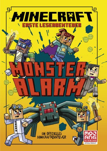 Minecraft Erste Leseabenteuer - Monster-Alarm | Nick Eliopulos, Mojang AB | 2022 - Bild 1 von 6