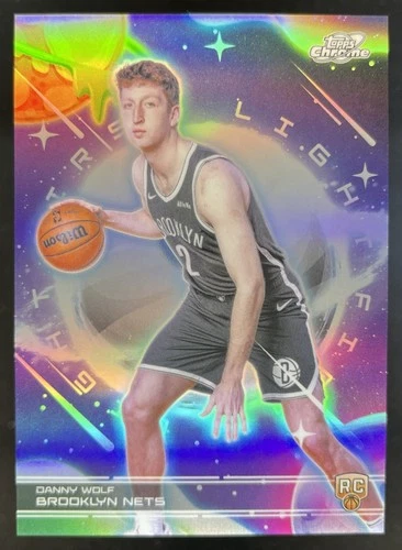 2025 Topps Cosmic Chrome Danny Wolf Base (RAW)