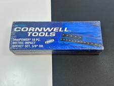  Cornwell Tools Cbpi2ma Bluepower 18pc Metric Impact Socket Set 38 Drive