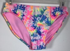 Wonder Nation Girls Large (10/12) Multicolor Swimsuit Bottom