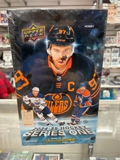 2024-25 Upper Deck Hockey Series 1 HOBBY BOX Look for Young Guns Factory Sealed