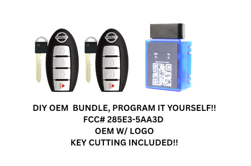 OEM DIY BUNDLE PAIR FOR 2016-18 TITAN MURANO PATHFINDER SMART KEY  285E3-5AA3D