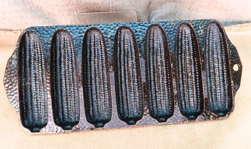 Vintage Griswold Cast Iron Corn Stick Pan No 273 2073 Hammered USA