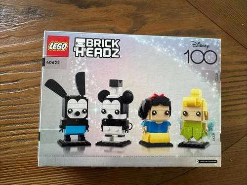 LEGO 40622 Disney 100th BrickHeadz Mickey Mouse Oswald Snow White Tinkerbell 