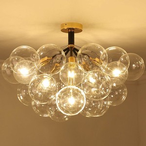 bubble semi flush mount