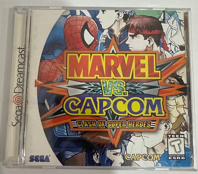 Sega Dreamcast Lot Marvel Vs Capcom Unreal Tournament Tomb Raider Sealed Browser