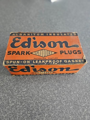 edison splitdorf sparkplugs NOS Full box (12)