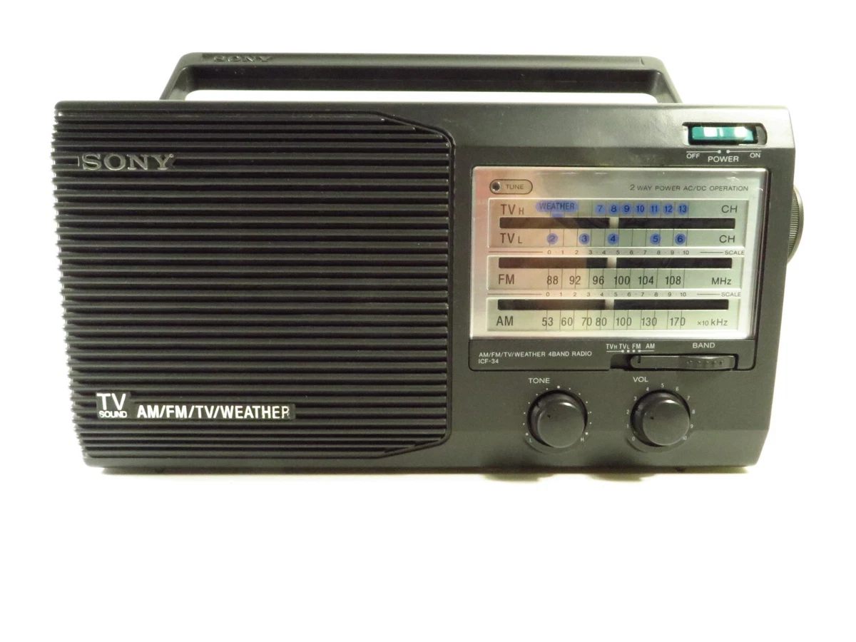 Sony AM/FM Shortwave Portable AM/FM Radios for sale | eBay