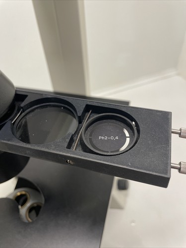 CARL ZEISS AXIOVERT 25 INVERTED PHASE CONTRAST MICROSCOPE - Picture 18 of 19