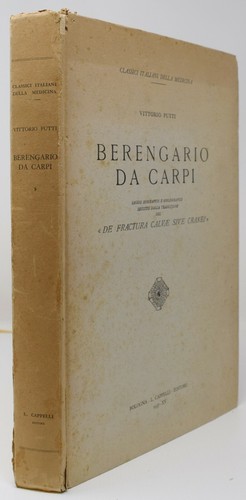 LIBRO ANTICO OLD BOOK BERENGARIO DA CARPI De Fractura Calvae Sive Cranei 1937 - Picture 3 of 4