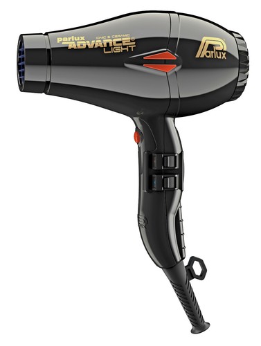 Parlux Advance Luz planchas IÓNICAS CERÁMICAS Secador De Cabello Negro +  Gratis Cepillo Desenredador | eBay