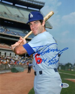 STEVE-GARVEY-SIGNED-8x10-PHOTO-1974-NL-MVP-DODGERS-LEGEND-BECKETT-BAS