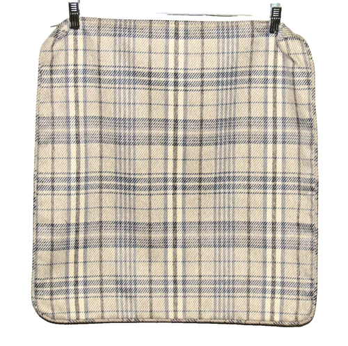 Cottage Farmhouse Blue Tartan Plaid Upholstery Throw Pillow Cover Case 20X20