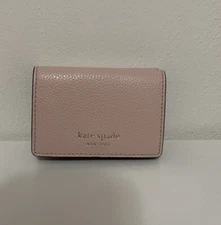Kate Spade Pink Mini Trifold Wallet