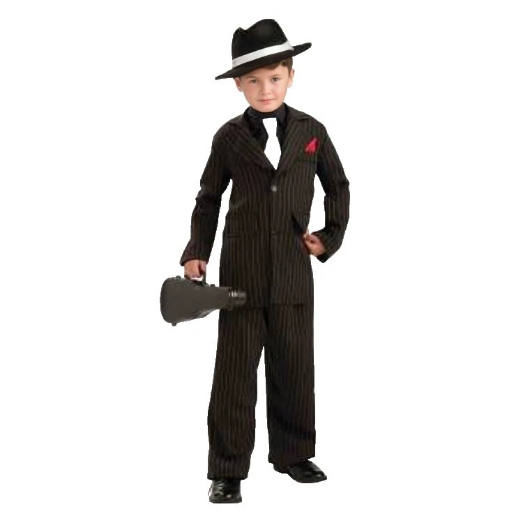 Traje completo Gangster disfraces para niños