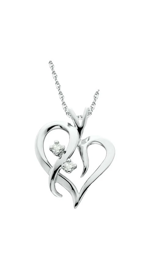 10k White Gold Diamond Chain Necklaces & Pendants for Men