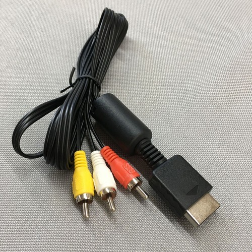 Câble vidéo/audio 3RCA plat pour Sony Playstation PS1 PS2 PS3 - Photo 9/11