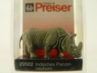 Panzernashorn - Nashorn Indien - Preiser Ho Figuren 1:87 - 29502 #E