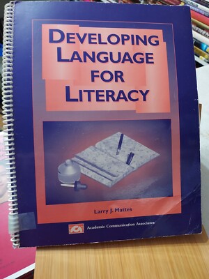 RARE Developing Language for Literacy Spiral-bound Larry Mattes (1997,TPK) HZ16