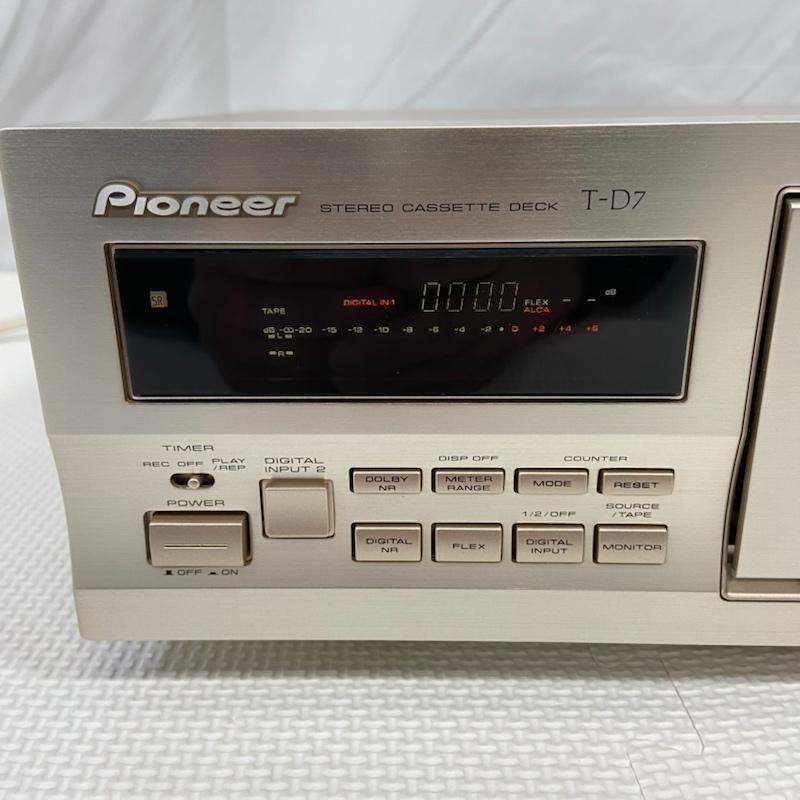 Pioneer T-D7 3 Head Single Cassette Deck From Japan Used | eBay