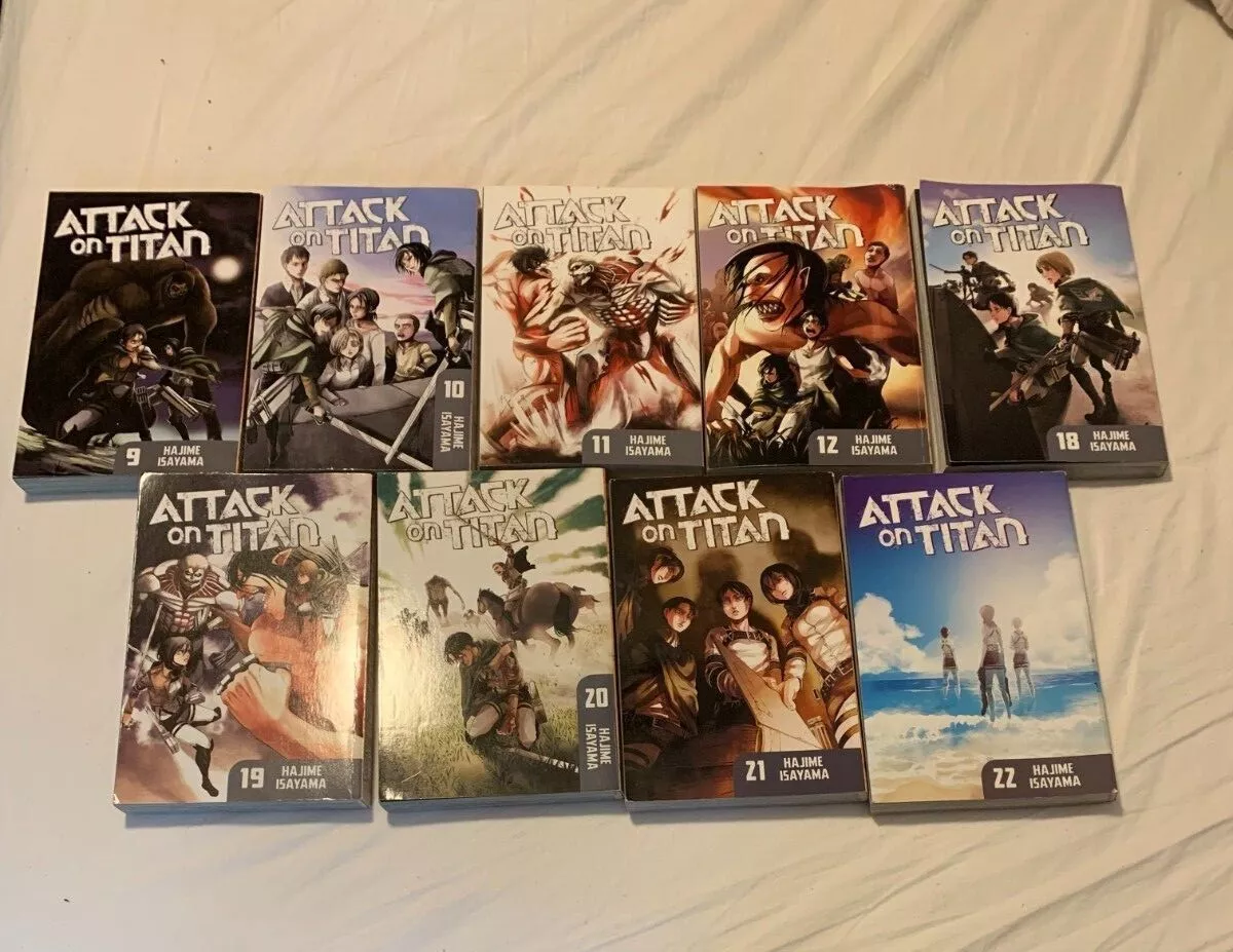 Attack on Titan Season 2 Manga Box Set (Attack on Titan Manga Box Sets)