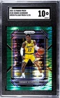 2022 Panini Prizm Basketball Green Pulsar Dennis Schroder #185