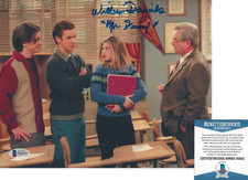 WILLIAM DANIELS SIGNED 'BOY MEETS WORLD' 8x10 SHOW PHOTO 6 PROOF BECKETT COA BAS