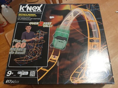 K'Nex Raptors Revenge Roller Coaster Building Set #51432 