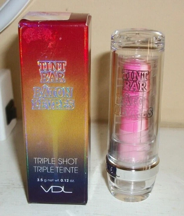 Avon VDL Tint Bar Triple Shot TRIPLE PINK Primer & Balm ~NIB ~ NEXT DAY SHIPPING - Image 3 of 4