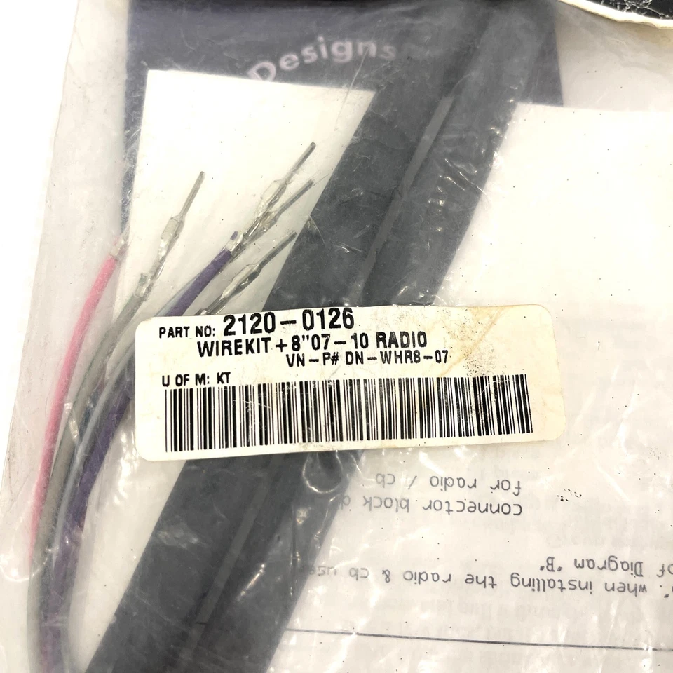 Комплект удлинителей проводов Stretch It 8 дюймов для стерео радио Harley Touring 2007-2010 годов выпуска - Изображение 3 из 4