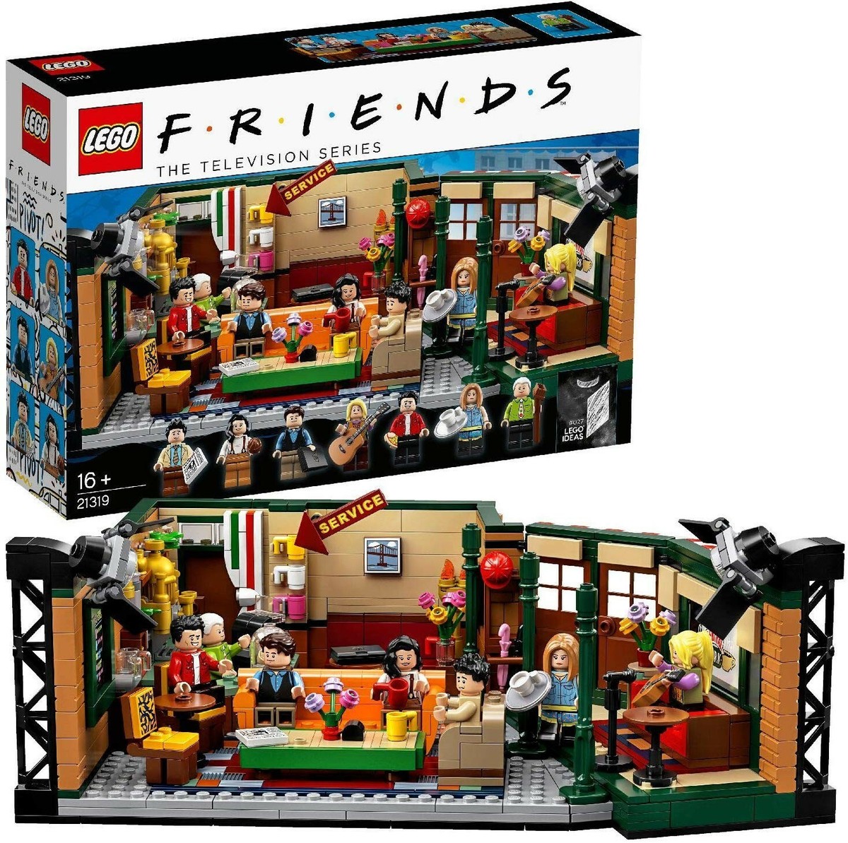 Lego Friends 25th Anniversary Central Perk Cafe Ideas Limited