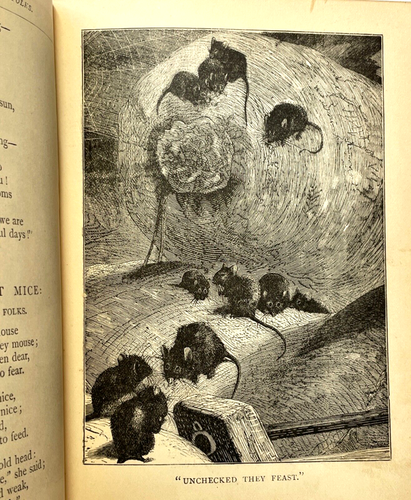 CHILDRENS ILLUSTRATED HYMNAL ~ FINE VICTORIAN BINDING CHRISTIANITY 1ST ED 1870 - Picture 5 of 12