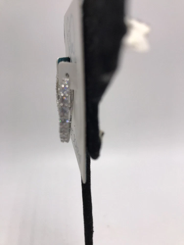 $38 Betsey Johnson Betsey синий джаз обруч CZ серьги Ma33 - Изображение 2 из 4