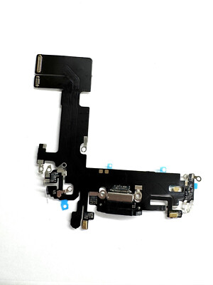 Ladebuchse Dock Connector Flex Kabel, Mikrofon für Schwarz iPhone 13