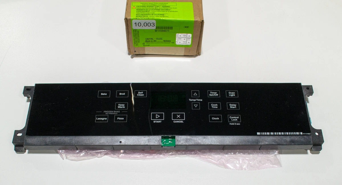 Whirlpool W11594271 Oven Electronic Control Panel | eBay