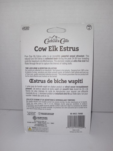 Wayne Carlton's Calls attrattivo sessuale alce mucca 2 oz - NUOVO - Foto 2 di 2