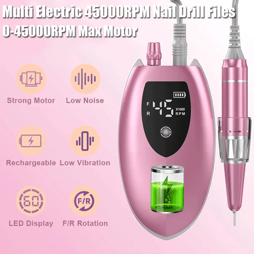 Professional Electric Nail File Drill Manicure Tool Pedicure Machine Set Kit - Bild 15 von 24