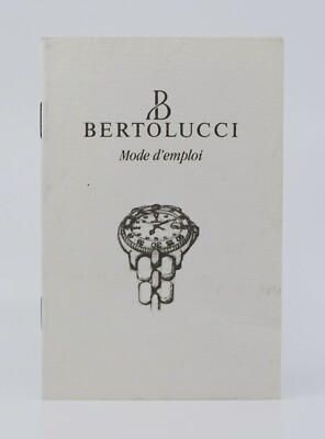 Bertolucci Booklet Handbuch