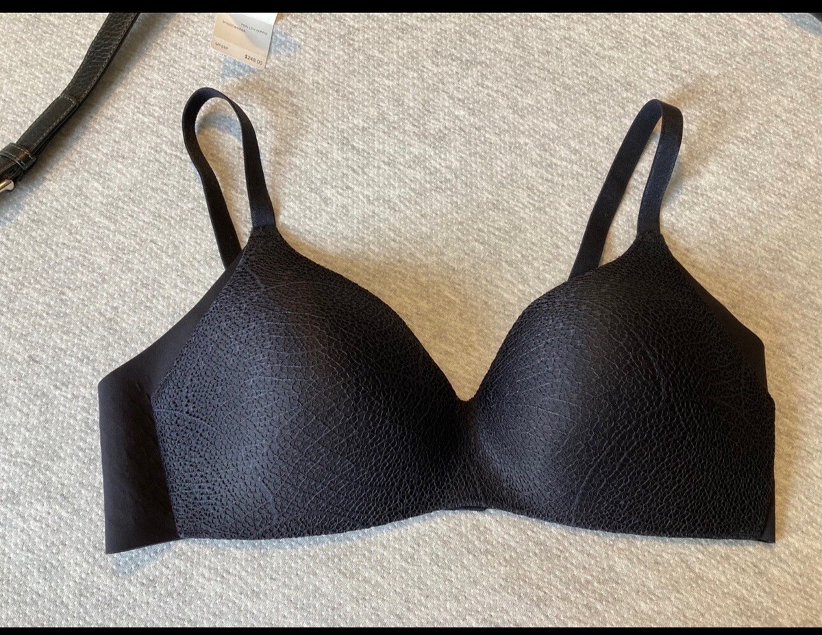 Knix Lace WingWoman's Contour Bra Black Wireless Soft Lace