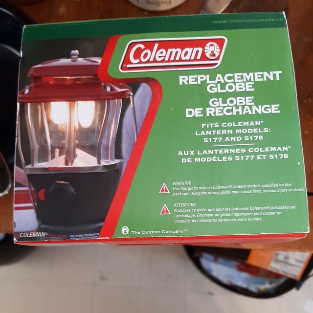 Coleman Replacement Globe R5177b043c Fits Propane Lanterns 5177 and 5178 for sale online eBay