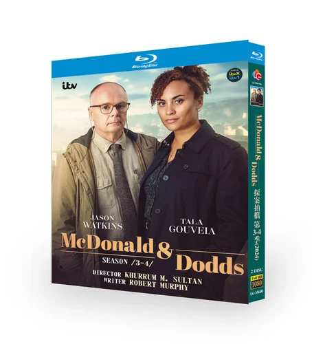McDonald & Dodds Season 3-4 (2024)   Series  2-Discs
