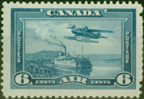 Canada 1938 6c Blue SG371 Fine MM